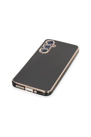Gld-spt- Newface Samsung Uyumlu Galaxy A54 5g Kılıf Volet Silikon - Siyah