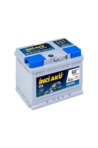 12v 60 Amper 560a En İnci Akü Efb Start Stop Akü