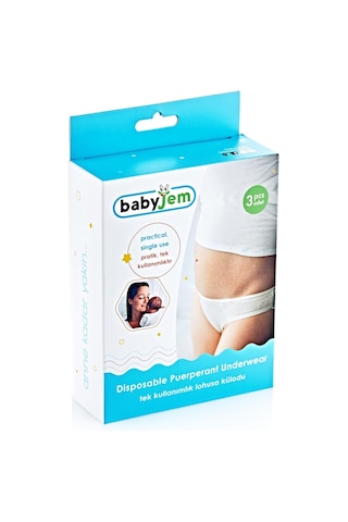 Babyjem Atılabilir Lohusa Kulodu 3Lü