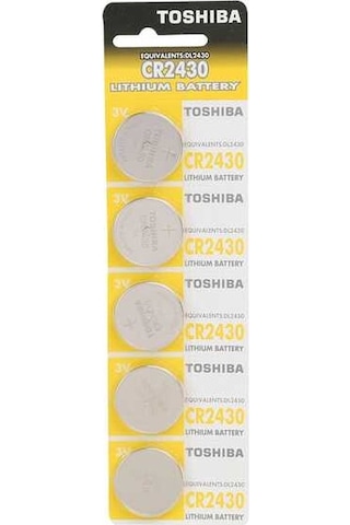 Popvitrin Toshiba Cr 2430 Lithium 5'li Pil