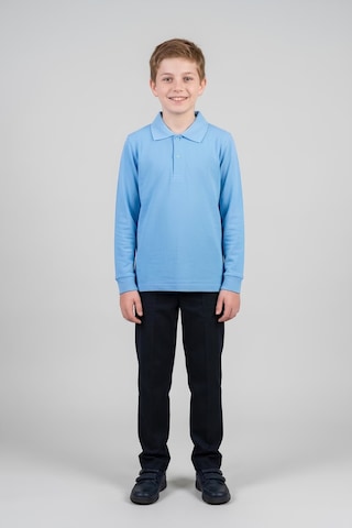 Modanino Erkek Çocuk %100 Pamuk Ve Okul Tarz T-shirt 6-16 Yaş 12798mrt Bebek Mavisi