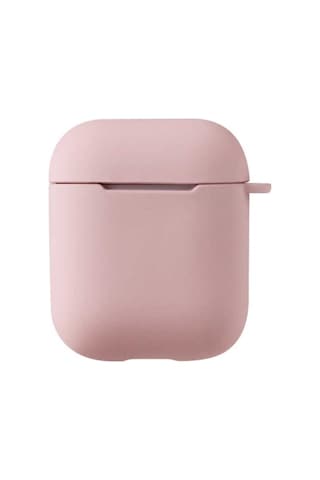 Apple AirPods Uyumlu Kılıf Zore Airbag 11 Silikon Pembe