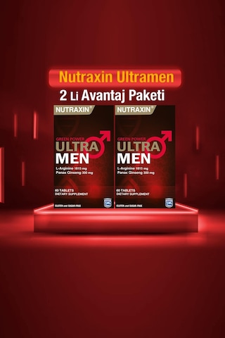 Nutraxin Ultramen 60 Tablet X 2 Adet