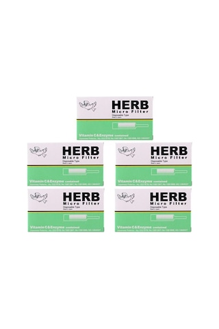 Herb Micro Filter Kullanat Sigara Ağızlığı 10 Lu 5 Paket