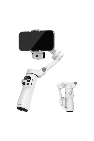 Zhıyun Smooth Q5 Ultra Combo Aı Takip Özellikli Telefon Gimbalı Beyaz