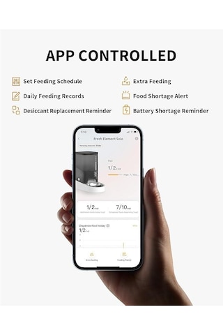 Petkit Fresh Element Solo Akıllı Besleme Ünitesi - Beyaz 667000803