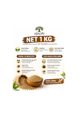 Yeşil Mercimek 1 Kg Doğal Katkısız Yerli Yeşil Mercimek