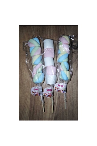 Çubuklu Marshmallow - 100 Adet