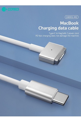 Özel Tasarım Coteci Apple MacBook Uyumlu Usb-c Hızlı Şarj Ve Data Kablosu Destek Bireysel Kullanım