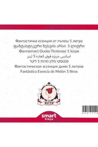 Fantastik Kavun Esansı 5 Litre