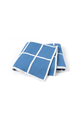 Sones Yumuşak Kundak Örtüsü Yenidoğan Kanepe Yatak Örtüsü Kot Mavisi Mavi