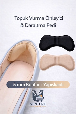 Ayakkabı Topuk Vurma Önleyici Pad 5mm Yumuşak Sünger Ayakkabı Daraltma Ve Konfor Destek Pedi Çift Çok Renkli