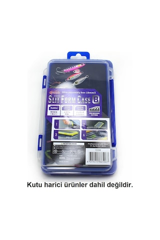Captain 7238 Profesyonel Evalı Lrf Kutusu 17.5x10.5x1.8cm