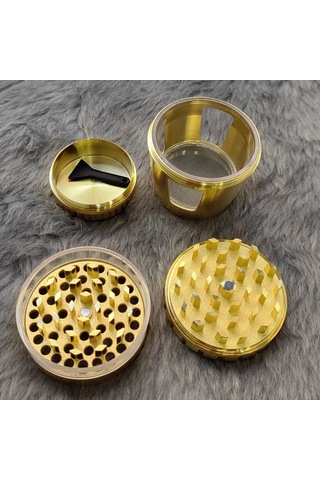 50 MM Rose Tütün Baharat Herbal Öğütücüsü Parçalayıcı Rc82gld