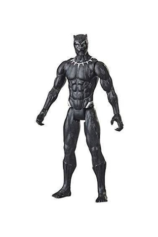 Avengers Süper Kahramanlar Serisi Black Panther 30 Cm Sesli Işıklı Hareketli Eklemli Figür Oyuncak