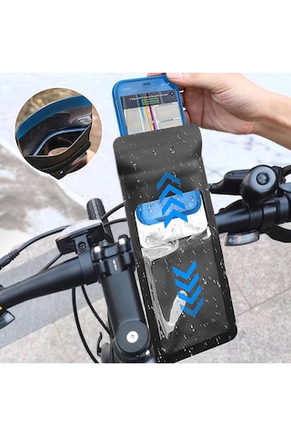 Bisiklet Ve Motosiklet Telefon Tutucu Go Des Gd-hd907 Su Geçirmez Tasarımlı