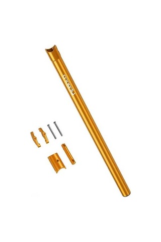 Dancemonkey Hafif Katlanır Bisiklet Sele Direği - 580mm, 31.8mm Çap, 80kg Altın Renk Altın