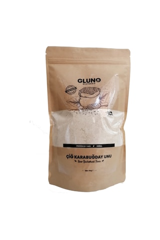 Gluno Glutensiz Çiğ Karabuğday Unu 750 G Gluno Glutensiz Çiğ Karabuğday Unu 750 G