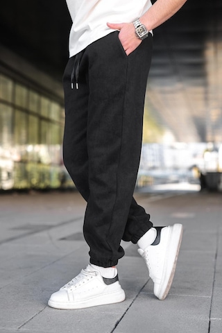 Siyah Batik Desenli Jogger Eşofman Altı E6582 Siyah