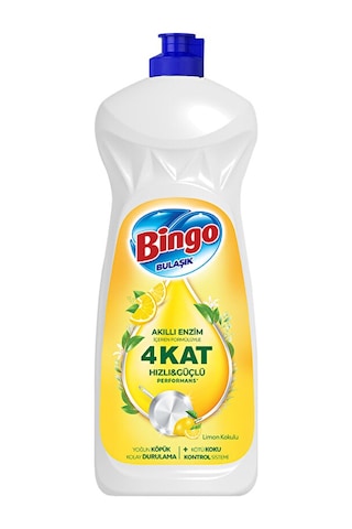 Bingo Elde Bulaşık Deterjanı Limon 1500 ML