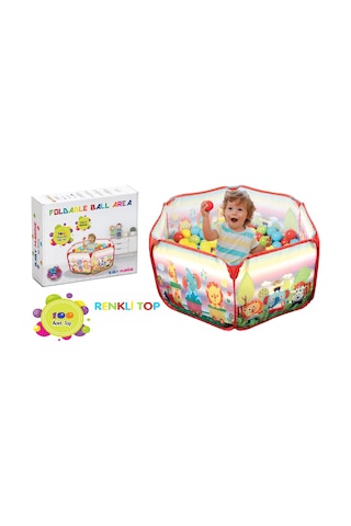 Baby Marine Katlanabilir Top Havuzu 6 Cm 100 Adet Havuz Topu