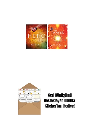 The Secret - Hero Ciltli + The Power Ciltli + Okuma Sticker'ları