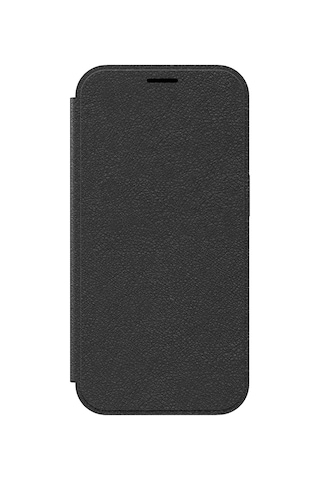 İphone 17 Pro Max Uyumlu Kılıf M-safe Şarjlı Raptic Air Folio Şeffaf Kartlıklı Kapaklı Kılıf Siyah Siyah