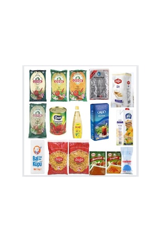 Ramazan Kumanya Gıda Erzak Kolisi Ekonomik 16 Parça