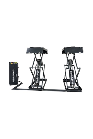 Takpower 3.5 Ton Makaslı Hidrolik Araç Kaldırma Lifti 2 Metre