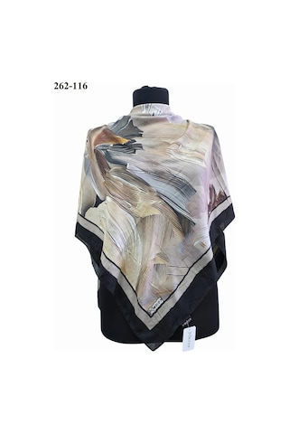 Moonscarfs Moonscarf Desenli Bambu Pamuk Eşarp 262-116 Çok Renkli