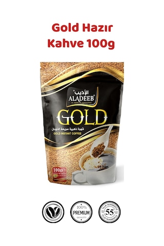 Aladeeb Gold Hazır Kahve Çözünebilir Kahve 100 G