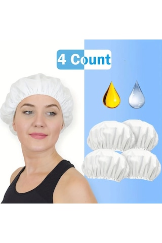 Willowhaven 4 Adet Rensiz Duş Bone Şampuan: Su Kullanmadan Pratik Saç Yıkama Sistemi Makine Yapım Diğer