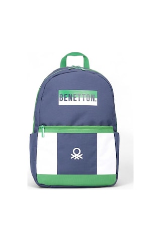 Benetton Lisanslı Erkek Çocuk Okul Sırt Çantası Lacivert