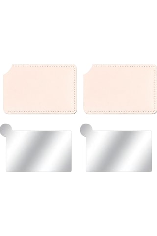 Suntek Çok Fonksiyonlu Mini Minyatür Makyaj Aynası Pembe