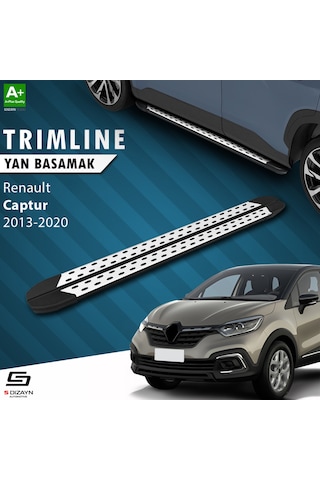 S-dizayn Renault Captur Trimline Gri Yan Basamak 179 Cm 2013-2020