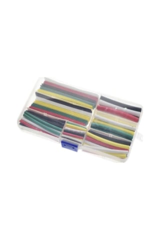 Bakayelektronik-Isı Polyolefin Shrink Boru Daralan Makaron Set (Kutulu) 140 Adet