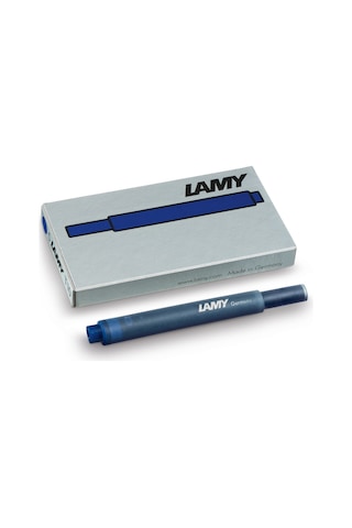 Lamy T10 Mürekkep Kartuşu 5'Li Kutu Mavi