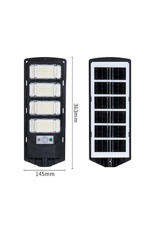 Güneş Duvar Lambası Dış Mekan Su Geçirmez Gövde 192 Boncuk