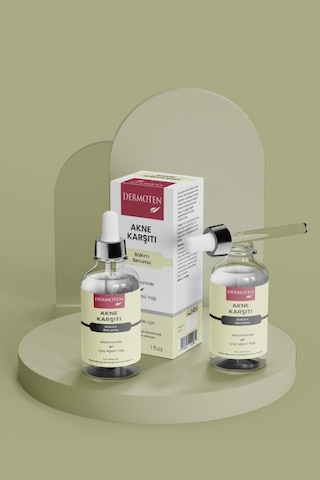 Dermoten Çay Ağacı Yağı & Niacinamide Akne Karşıtı Bakım Serumu 30 ML