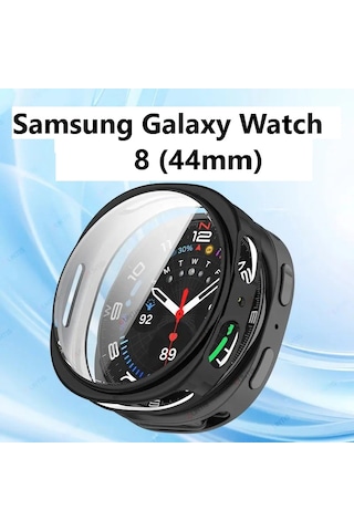 Samsung Galaxy Watch 8 44mm Uyumlu 360 Full Koruma Silikon Kılıf