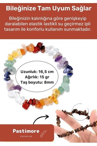 Enenstyle Fashıon Boutıqueunisex Yay Burcu Enerjisini Yükselten Doğal Taş Bileklik Yay Burçları Için Burç Taşı Bileklik Çok Renkli Çok Renkli