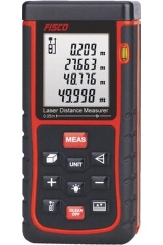 Fisco Dijital Lazermetre Mesafe Ölçer 60 M