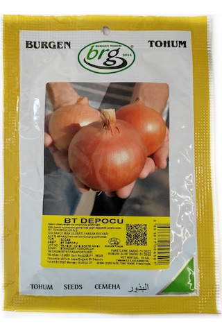 Bt Depocu İri Sarı Soğan Tohumu 10 GR