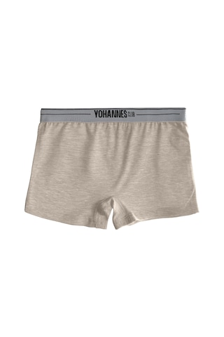 Yohannes Club, Kız Çocuk, Pamuklu Boyshort Boxer , 4'lü Paket, Karışık Renkli Çok Renkli