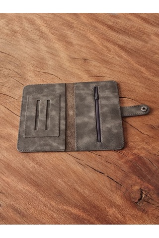 Tütün Kesesi Çıtçıtlı Tütün Çantası Hakiki Deri