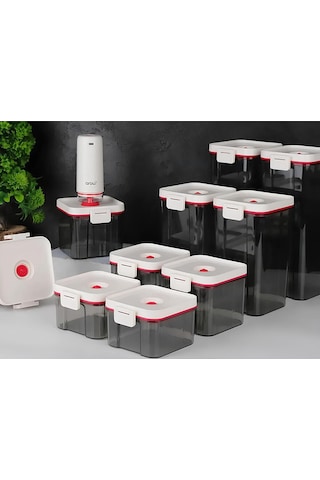 Gunes Zuccacıye 10 Parça Şarjlı Vakum Pompalı Akrilik Kavano