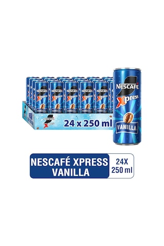Nescafé Xpress Vanilla Soğuk Kahve 250ml X24 Diğer