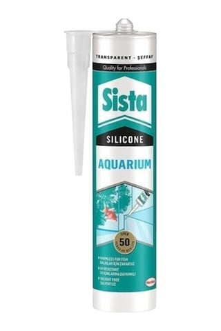 Sista Akvaryum Silikon Şeffaf