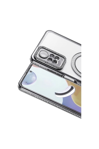 Xiaomi Redmi Note 12 Pro 4g Joke Simli Magneticsafe Kılıf - Siyah
