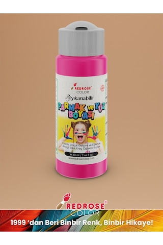 Red Rose Fuşya Parmak Boyası 60 ML